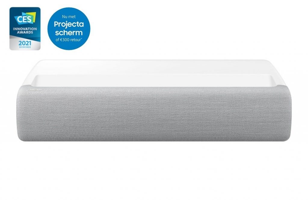 Samsung LSP7T 4K Ultra Short Throw smart laser projector voor home cinema